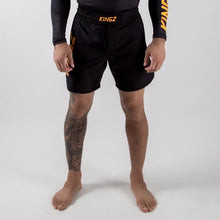 Load image into Gallery viewer, KINGZ Orange Grappling Shorts
